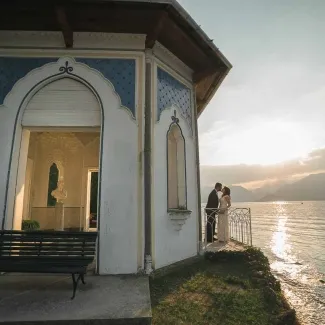 lake Como elopement