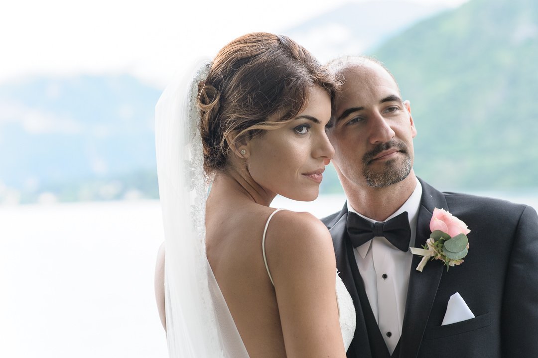 Editorial style wedding photography in Lake Como