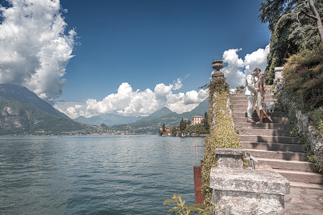 Romantic Proposal on Lake Como